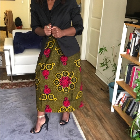 African Print/Pattern Ankara Skirt - Picture 1 of 8